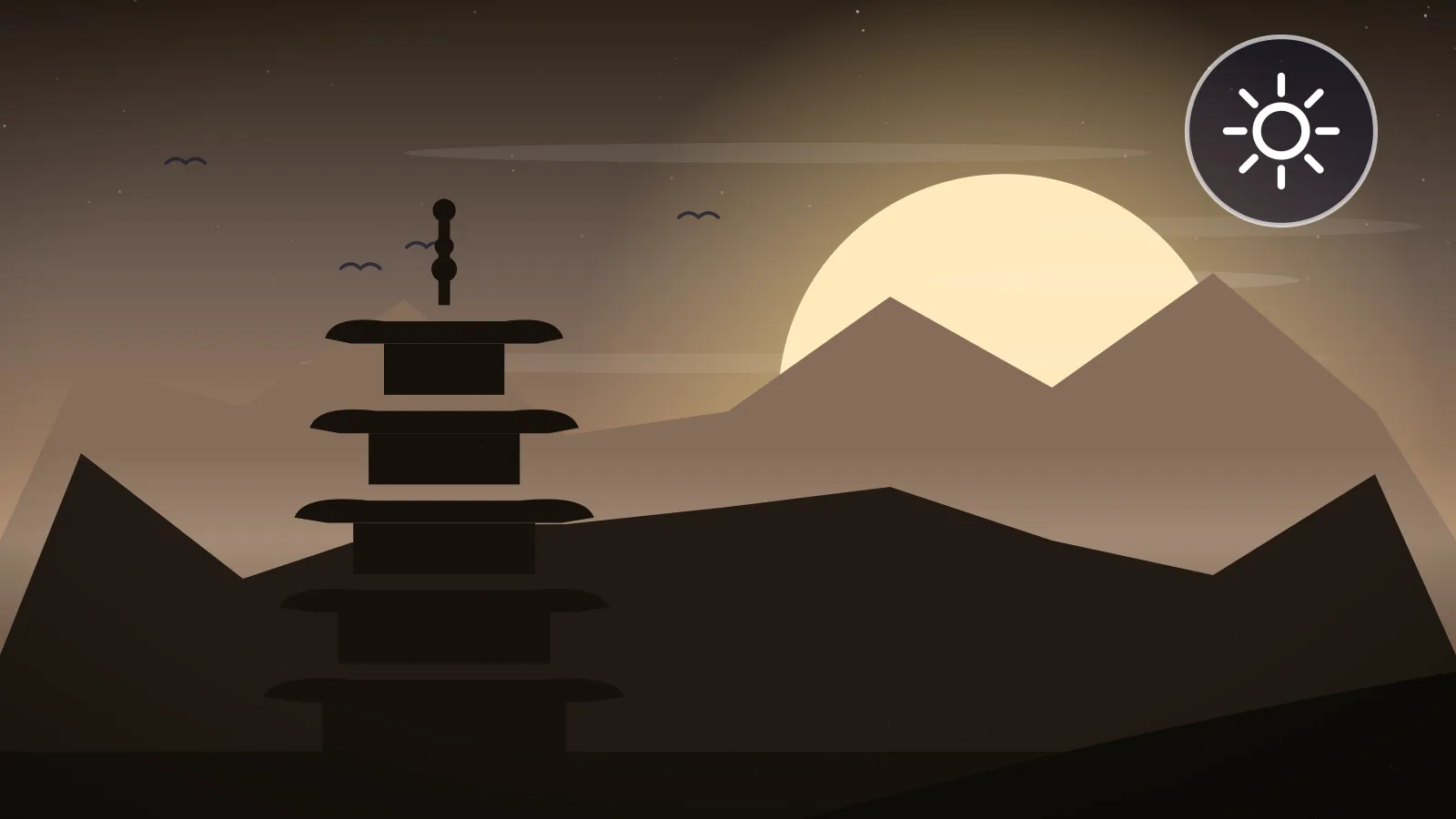 Best time to visit Gyeongju — Silla stone pagoda and royal tomb mounds at dusk, South Korea