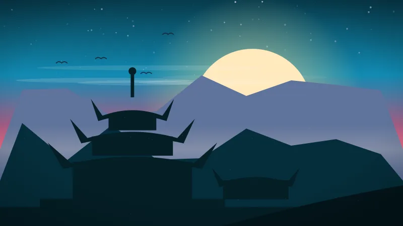 Canggu Bali guide — Balinese temple silhouette under a deep blue dusk sky, Bali