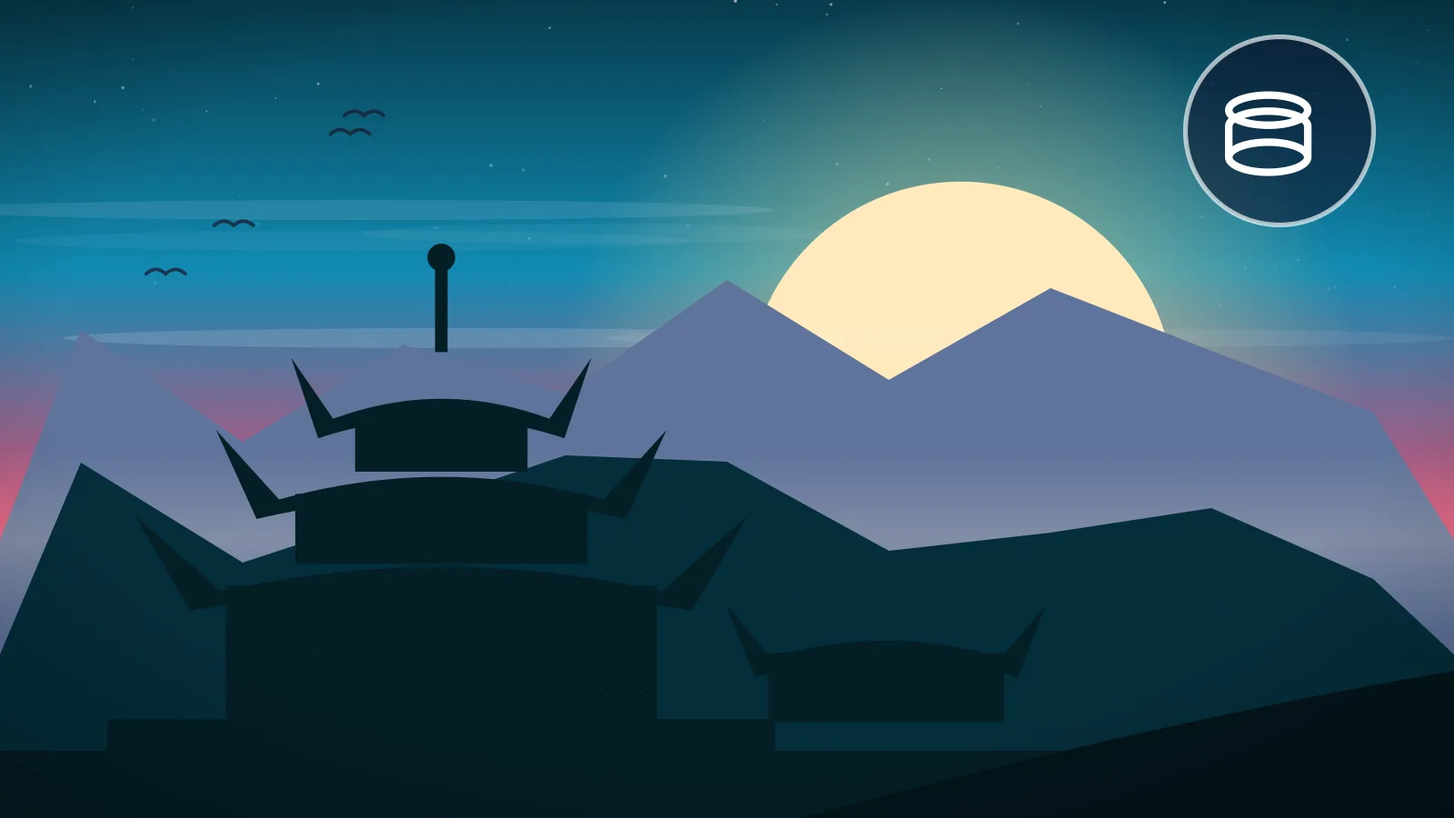 Canggu travel budget — Balinese temple silhouette under a deep blue dusk sky, Bali