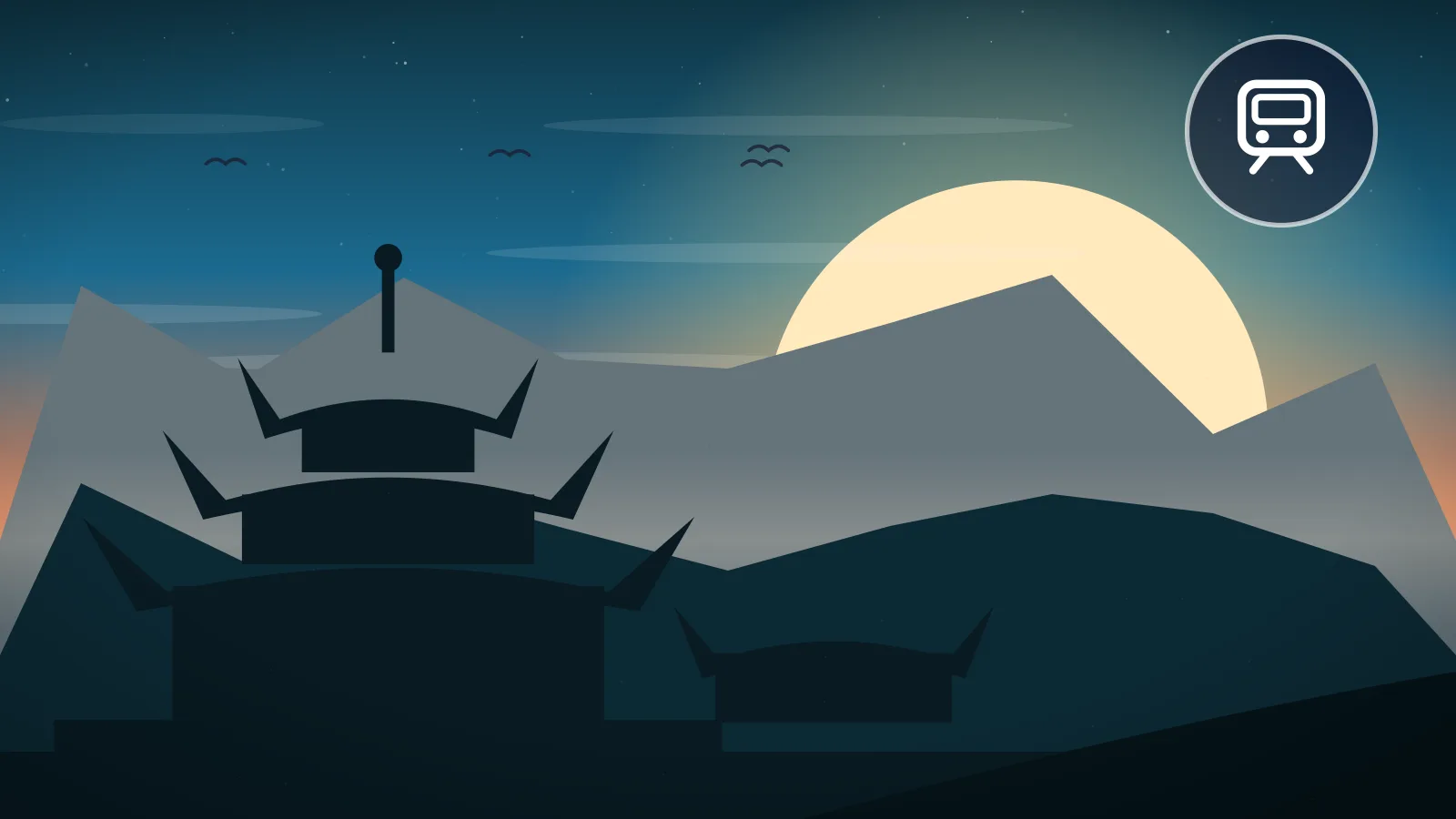 How to get around Uluwatu — clifftop temple silhouette against the setting sun, Bali