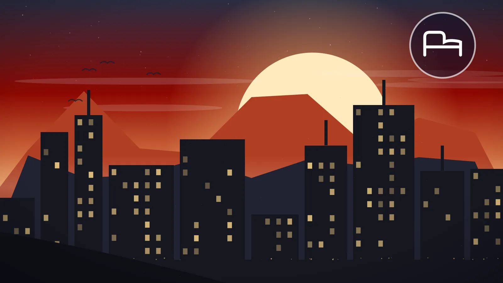 Where to stay in Manila — skyline over Manila Bay at fiery sunset, Philippines